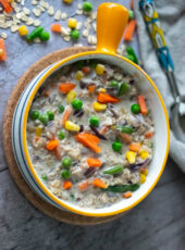 Savory Oatmeal with Vegetables
