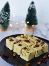 Cranberry and White Chocolate Fudge