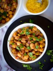 Chana Chaat Recipe (Indian Chickpea salad)