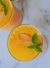 Mango Mocktail (With 2 Ingredients!)